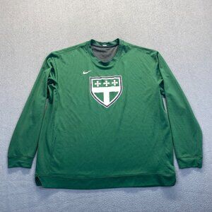 Nike Mens Green Sweatshirt Size XL Long sleeve Green,Outdoor